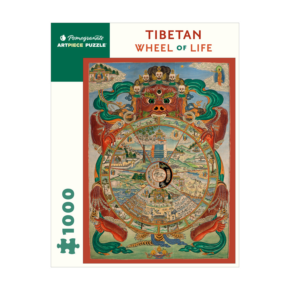 Pomegranate Tibetan Wheel of Life Jigsaw Puzzle - 1000 pc