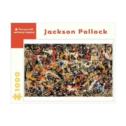 Pomegranate Jackson Pollock Convergence 1000-Piece Jigsaw Puzzle