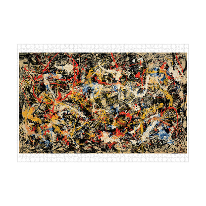 Pomegranate Jackson Pollock Convergence 1000-Piece Jigsaw Puzzle