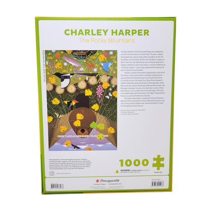 Charley Harper Rocky Mountains 1000-Piece Jigsaw Puzzle