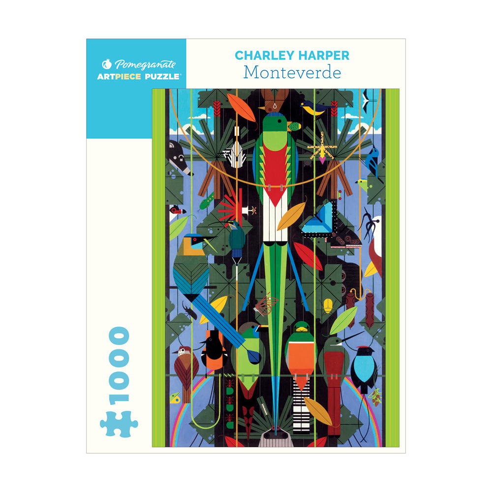 Charley Harper Monteverde 1000-Piece Jigsaw Puzzle