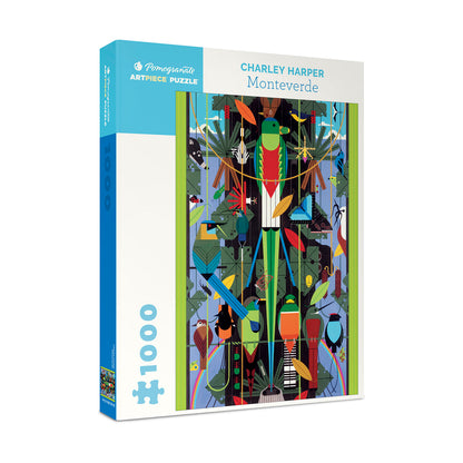 Charley Harper Monteverde 1000-Piece Jigsaw Puzzle