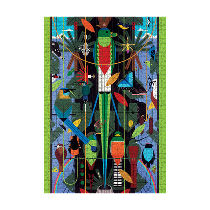 Charley Harper Monteverde 1000-Piece Jigsaw Puzzle