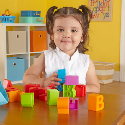 Learning Resources Alphabet Letter Blocks - Educational Set of 36