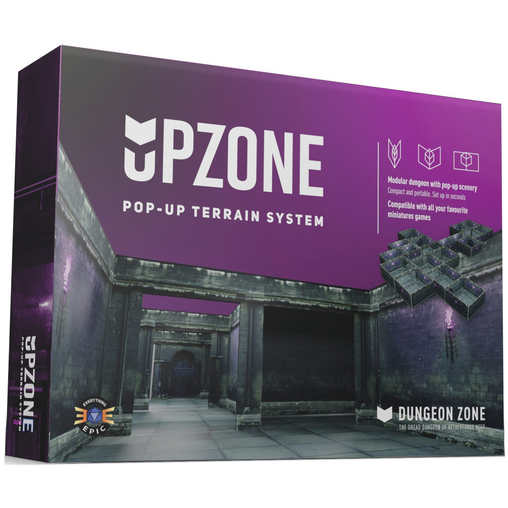 Upzone Dungeon Zone Pop-Up Terrain System for Tabletop Games