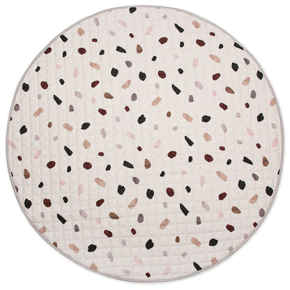 Hakuna Matte: Quilted Playmat – Confetti - 59" Circle, Padded Floor Blanket