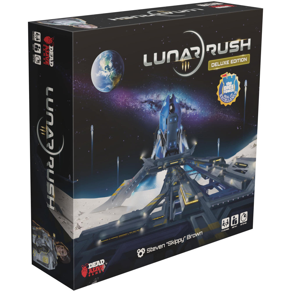 Dead Alive Games: Lunar Rush: Deluxe Edition, Ages 14+, 1-4 Players