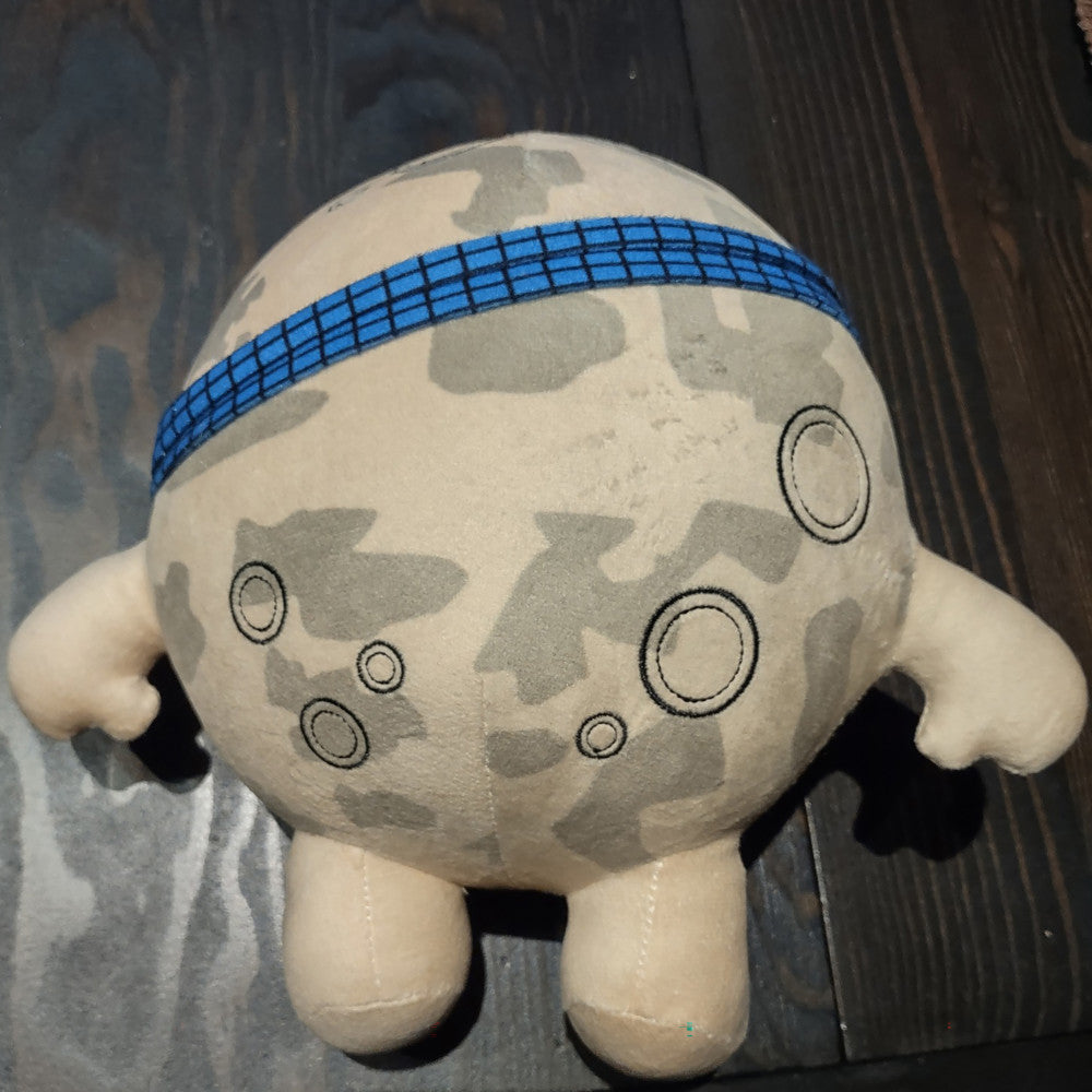 Dead Alive Games Lunar Rush 9 inch Moon Plushie - Moonie with Medium Firm Stuffing