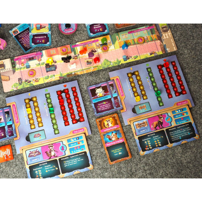 Dead Alive Games: Cyber Pet Quest - Cooperative Board Game, Ages 8+, 1-4 Players