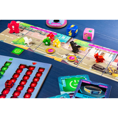 Dead Alive Games: Cyber Pet Quest - Cooperative Board Game, Ages 8+, 1-4 Players