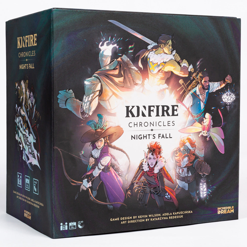 Kinfire Chronicles: Night's Fall - Cooperative Fantasy Campaign Board Game