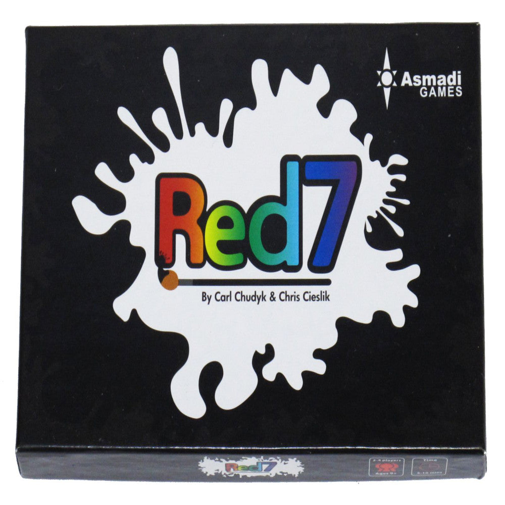 Red7 Card Game by Asmadi Games - Color-Blind Friendly Strategy Game