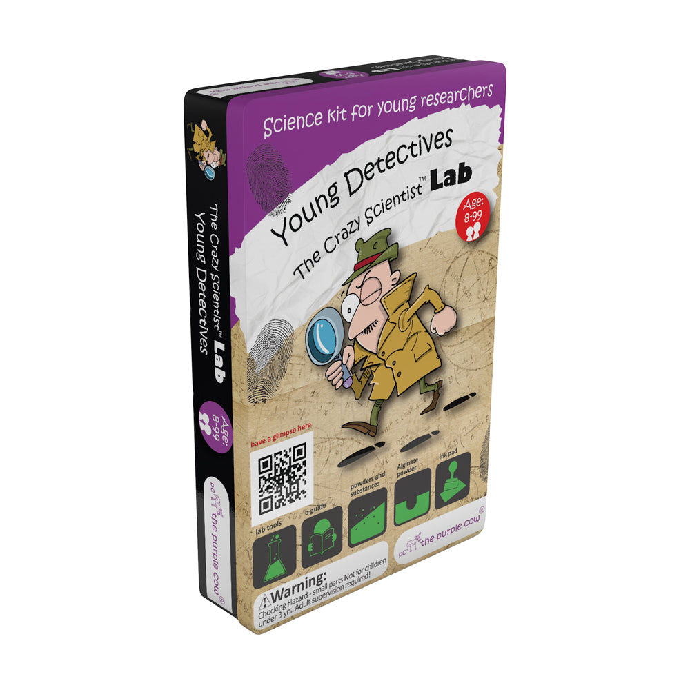 The Purple Cow The Crazy Scientist Lab - Young Detectives Science Kit