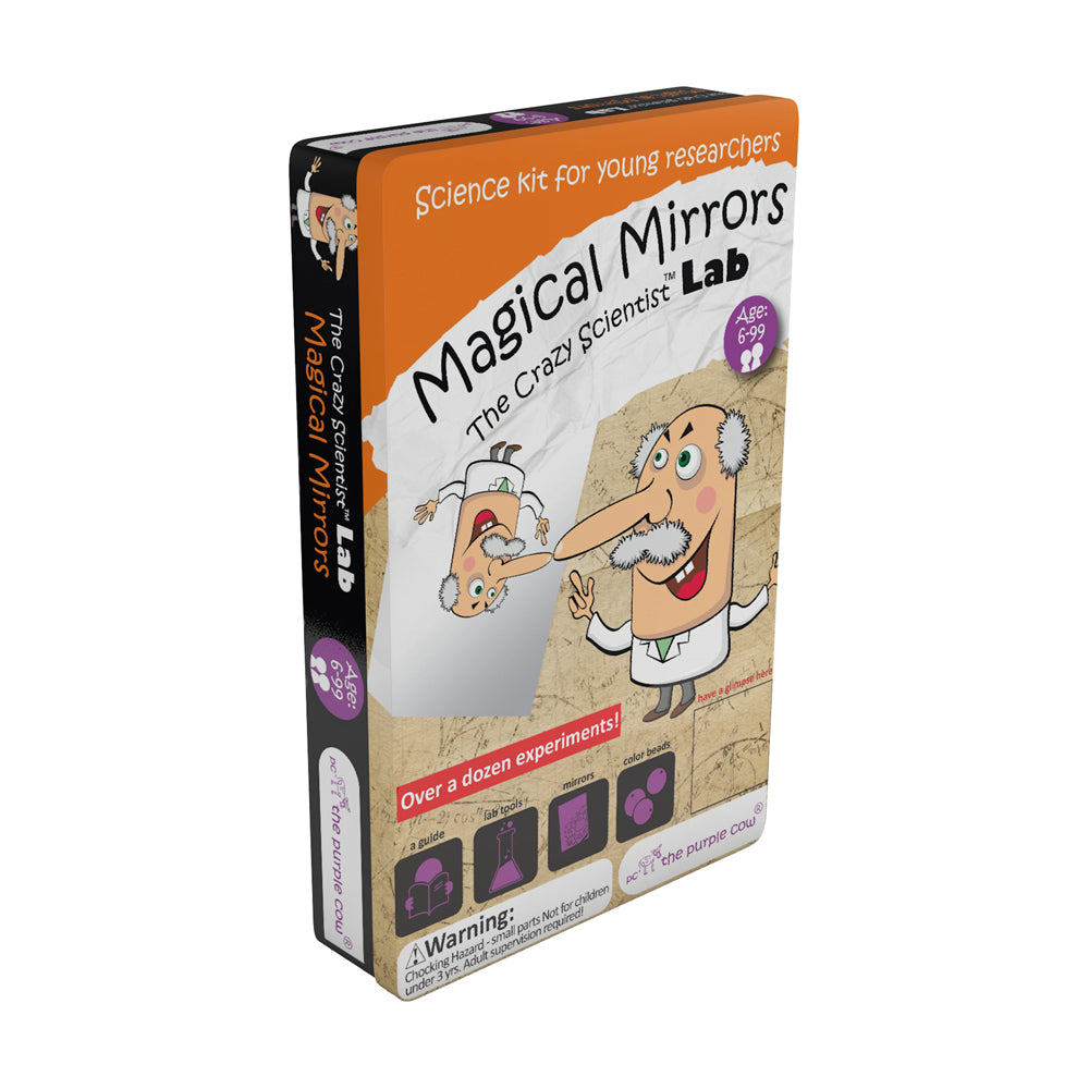 The Purple Cow The Crazy Scientist Lab Magical Mirrors Science Kit