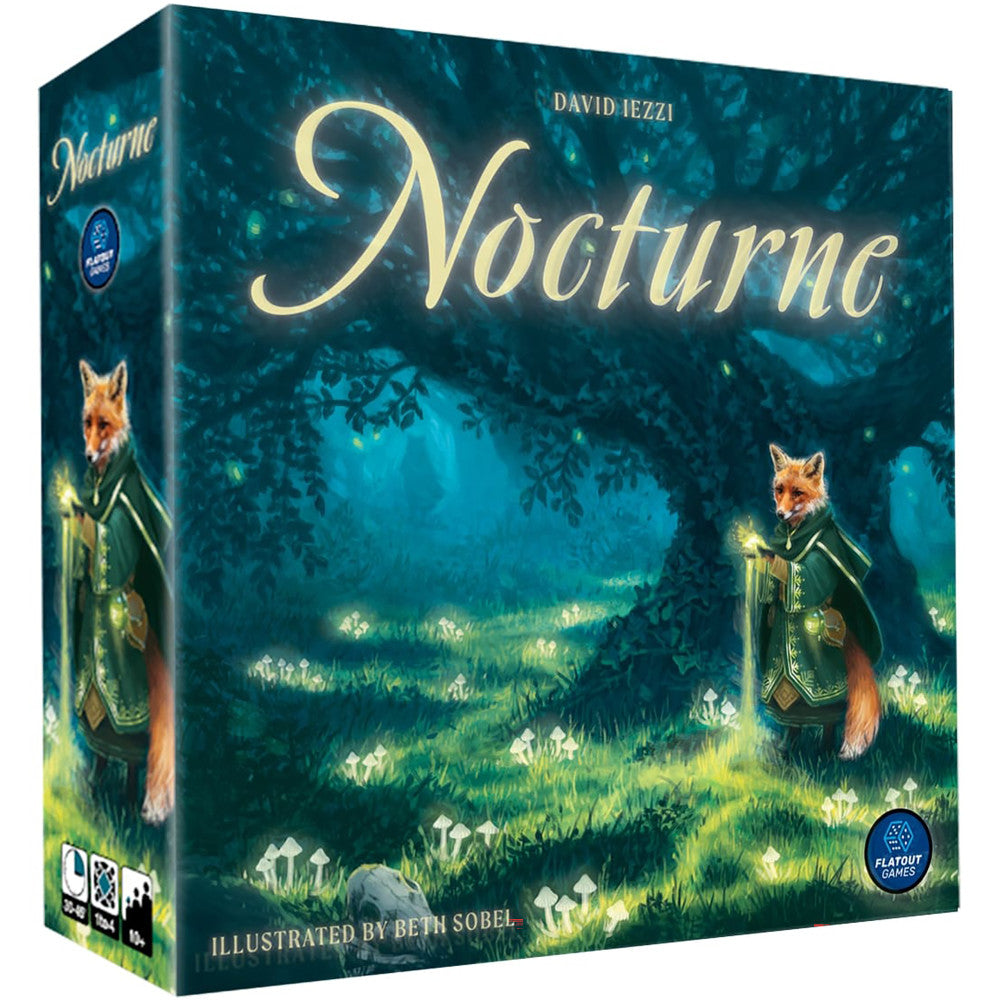 AEG: Nocturne - Set Collection & Bidding Board Game, Ages 10+, 1-4 Players