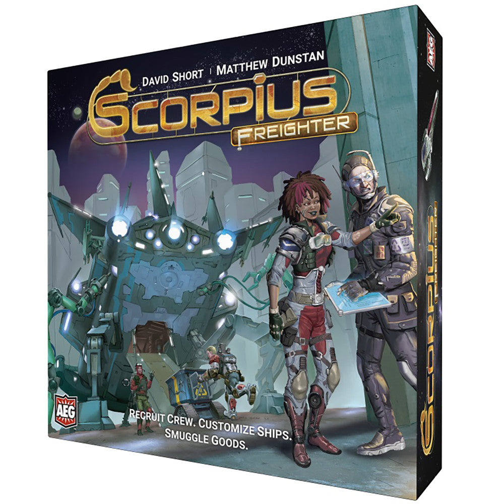 Scorpius Freighter Sci-Fi Tile Placement Strategy Game