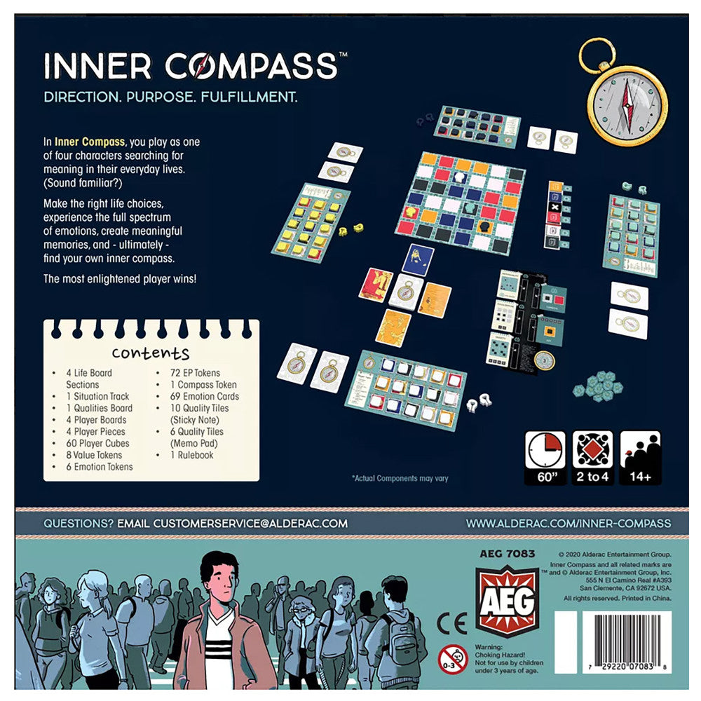 Inner Compass Strategy Board Game for Emotional Development