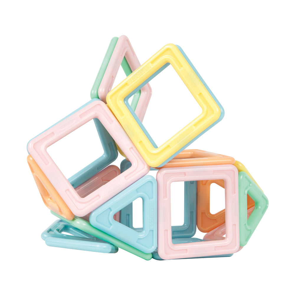 Magformers My First Pastel 30-Piece Building Set - Educational Magnetic Shapes