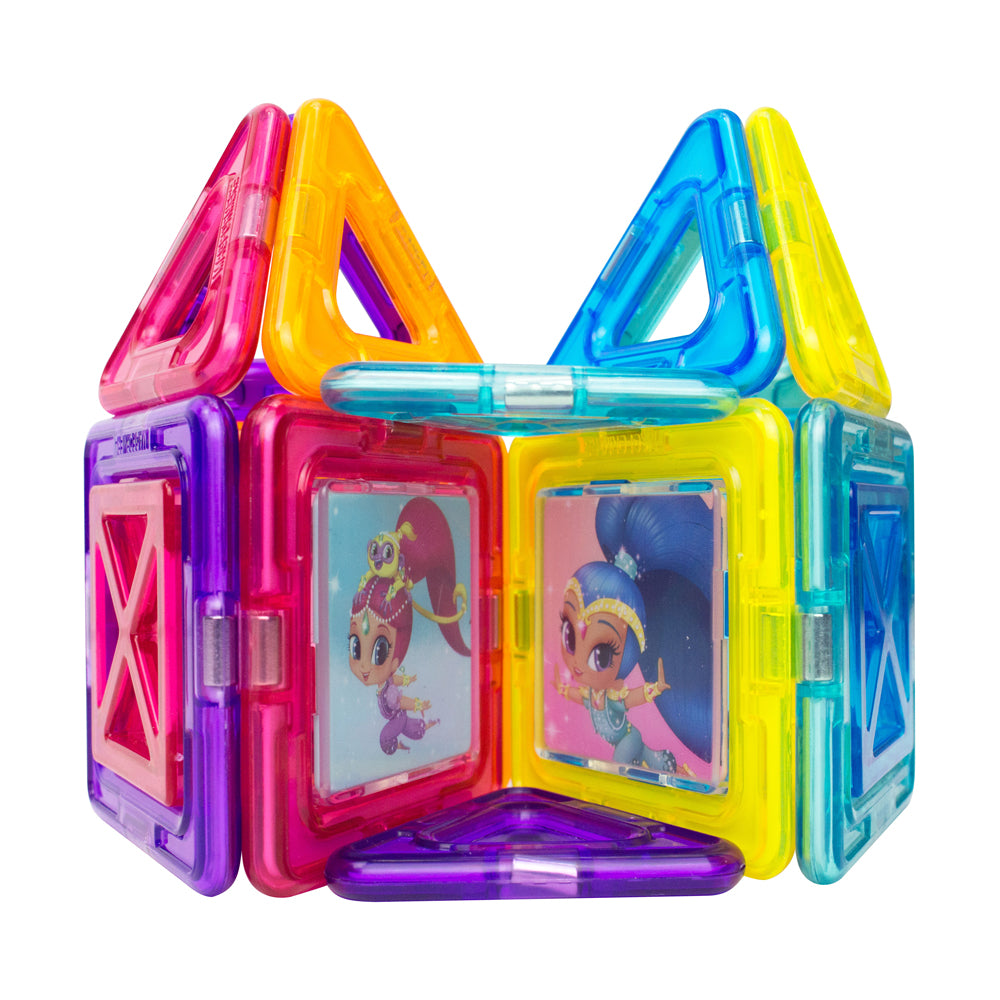 Magformers Shimmer and Shine 22-Piece Magnetic Building Set