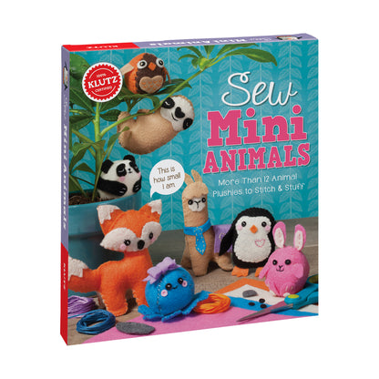 Klutz Sew Mini Animals Creative Sewing Craft Kit