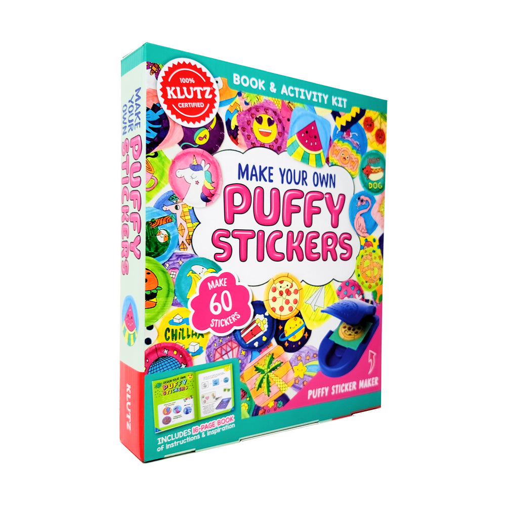 Klutz DIY Puffy Stickers Creation Kit for Kids