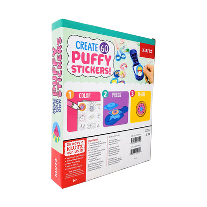 Klutz DIY Puffy Stickers Creation Kit for Kids