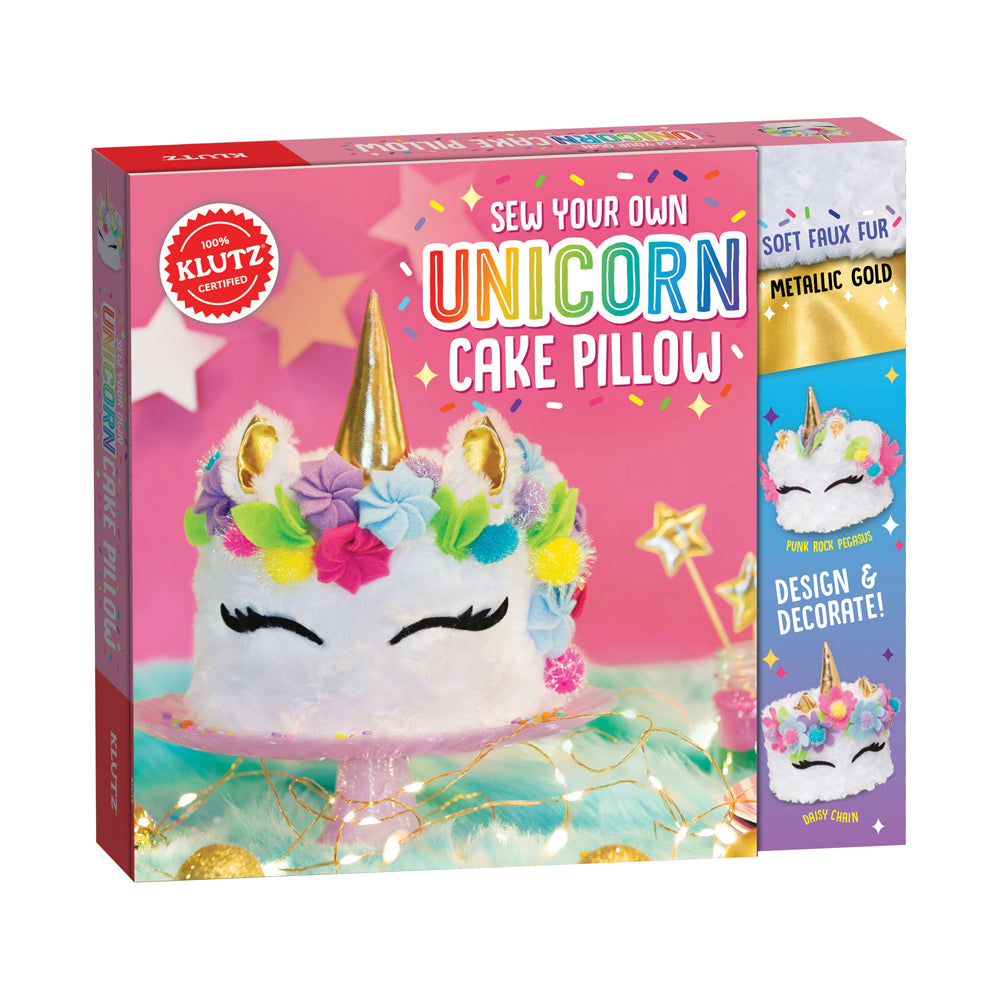 Klutz Craft Kits Unicorn Cake Pillow Sewing Set