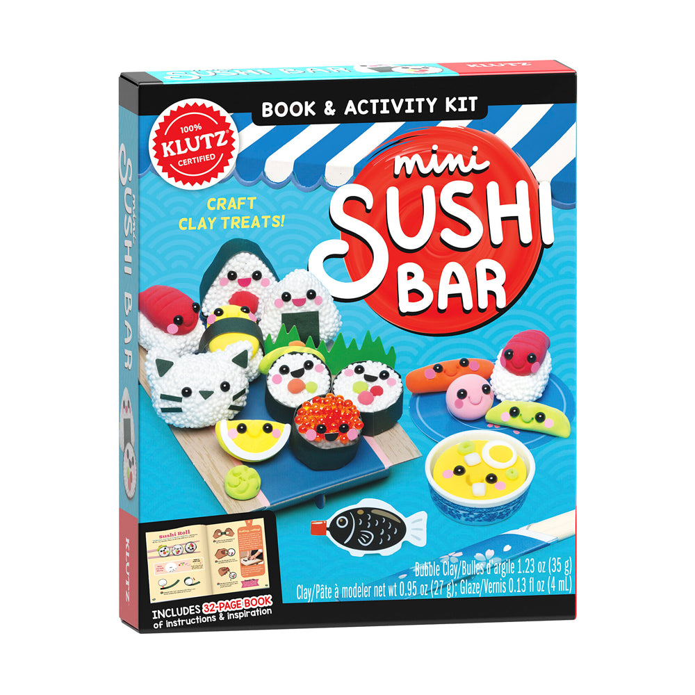 Klutz Mini Sushi Bar Clay Sculpting Craft Kit