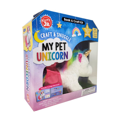 Klutz Jr. My Pet Unicorn Craft & Snuggle Kit - Plush Toy Creation