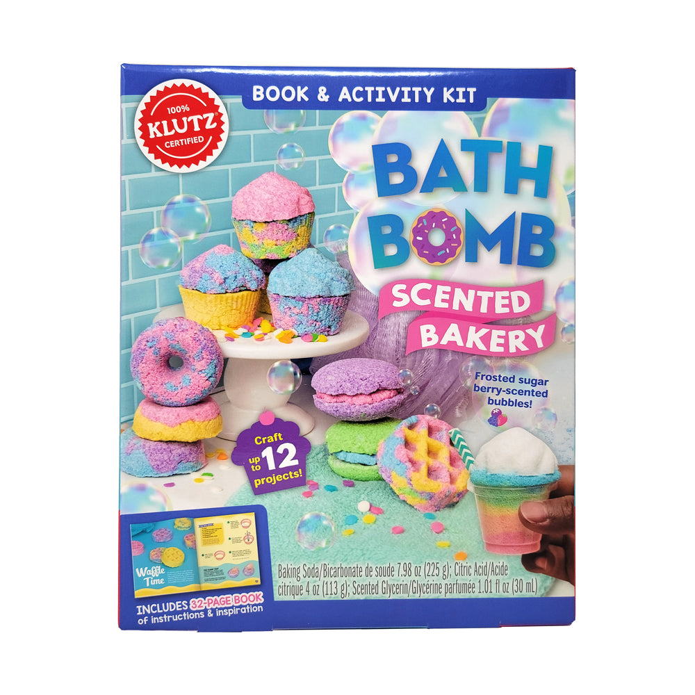 Klutz Bath Bomb Scented Bakery Craft Kit - Create Fizzy Bath Bombs