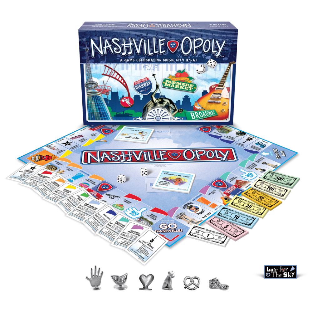 Nashville-opoly Country Music Edition Board Game