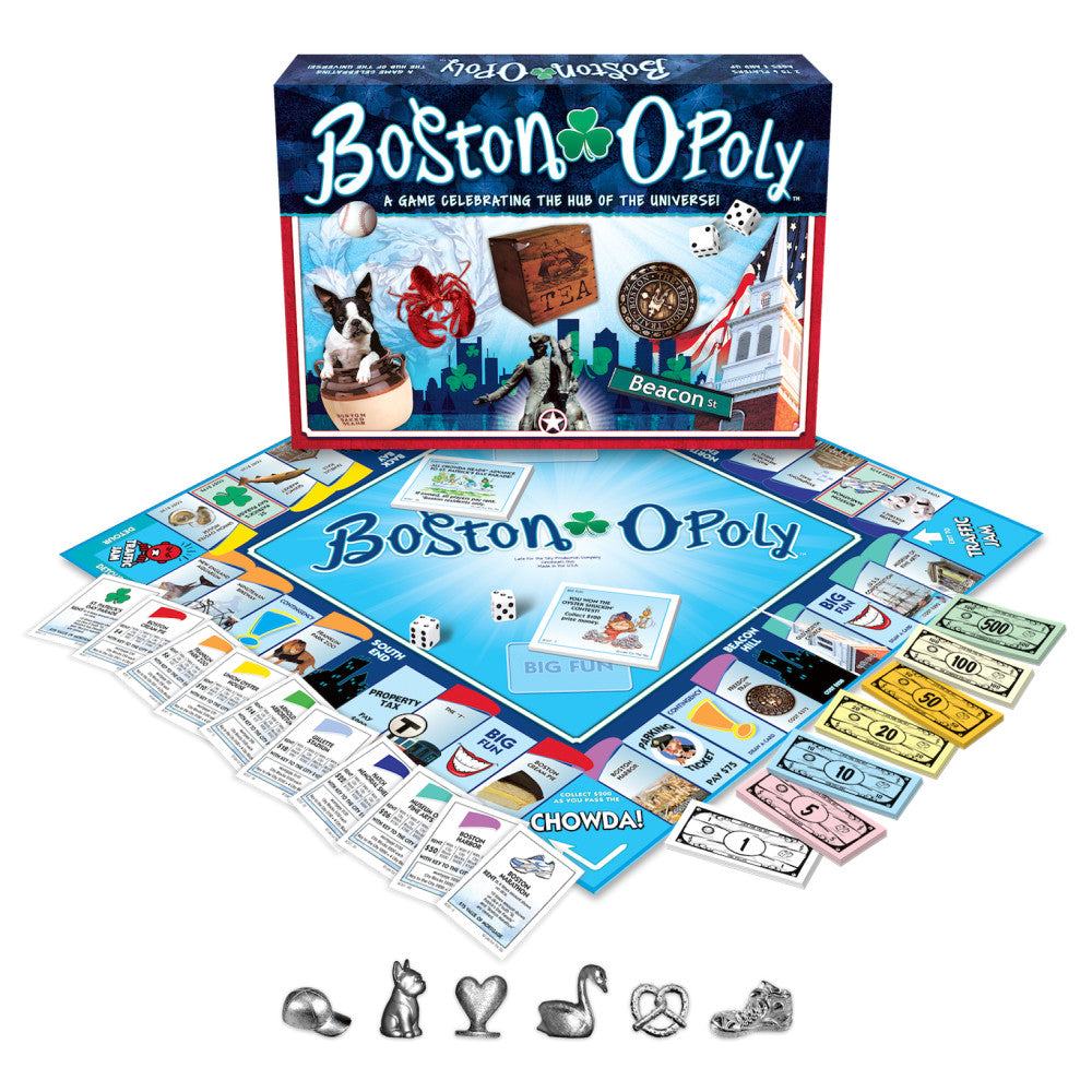 Boston-opoly City Themed Monopoly Board Game