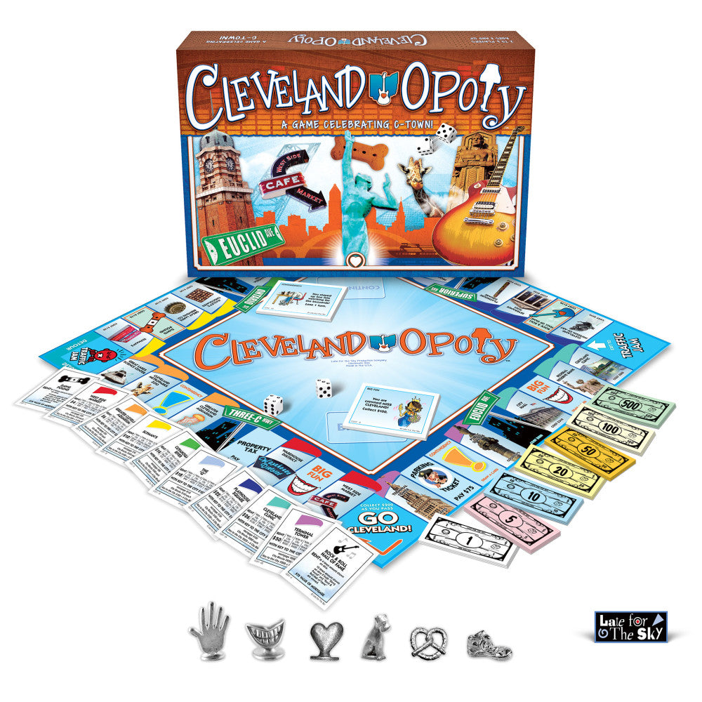 Cleveland-opoly City-Themed Classic Board Game