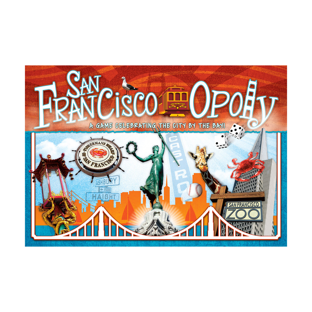 San Francisco-opoly City Themed Board Game