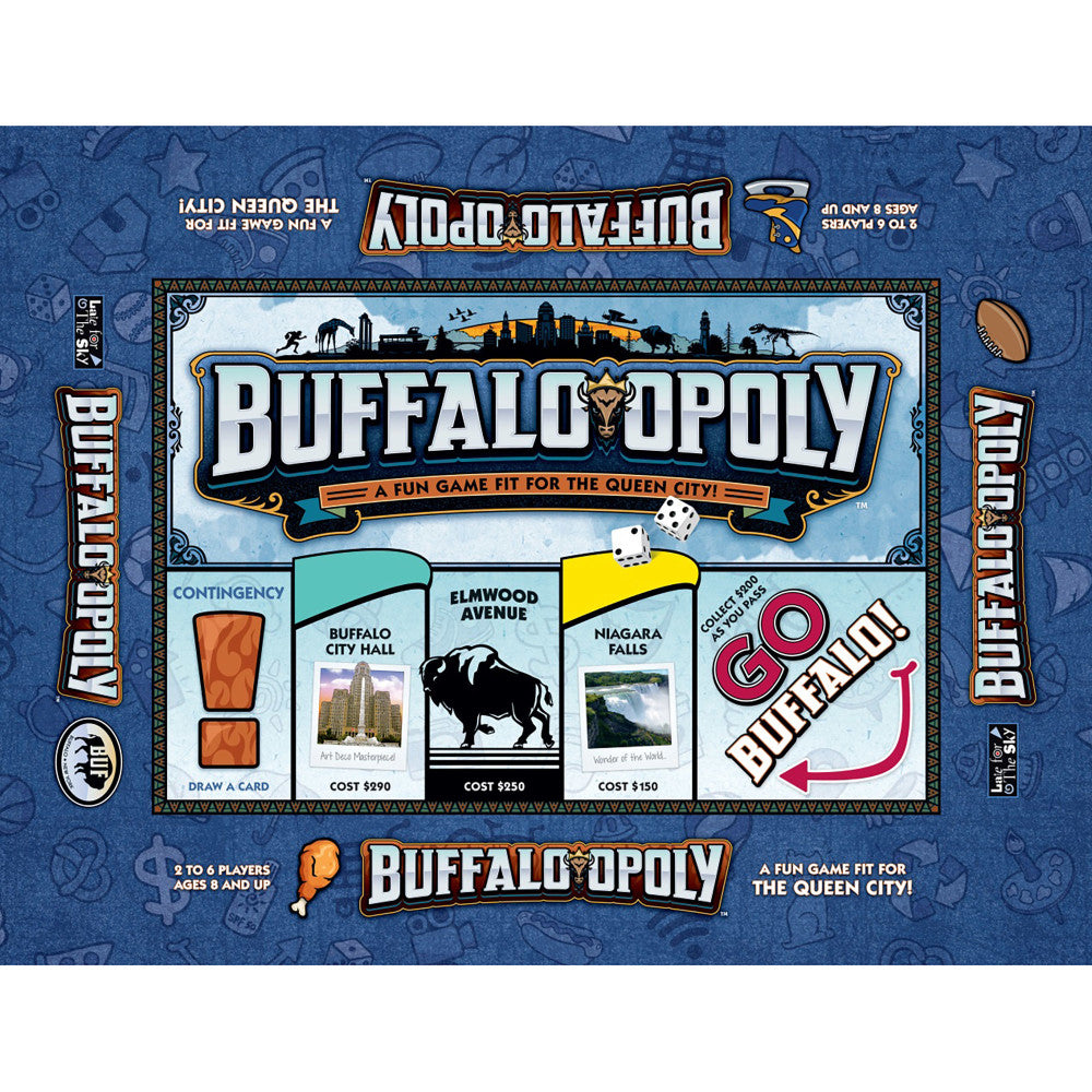 Buffalo-Opoly City Edition Board Game by Late For The Sky