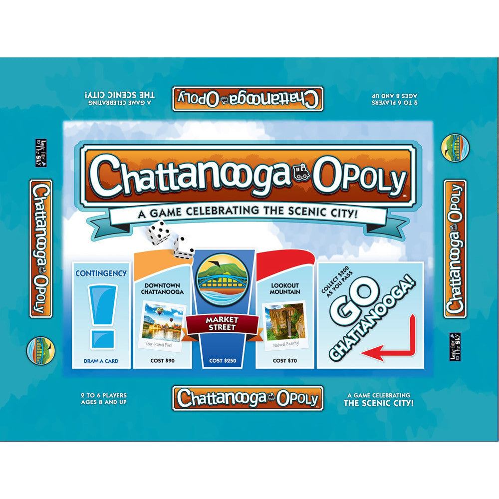 Chattanooga-Opoly City Adventure Board Game by Late For The Sky