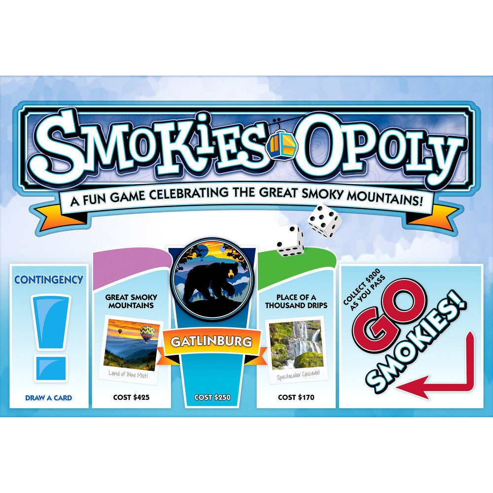 Smokies-Opoly Great Smoky Mountains Edition Board Game