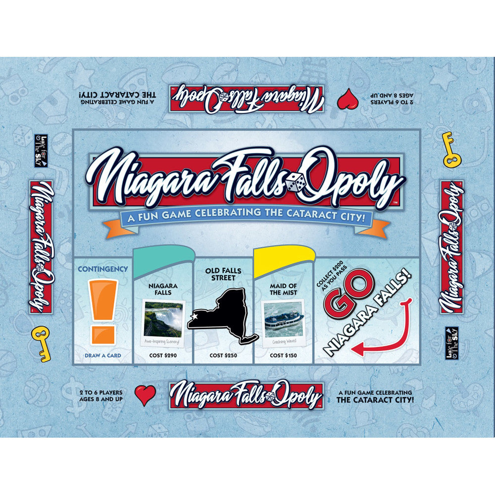 Niagara Falls-Opoly Themed Family Board Game by Late For The Sky