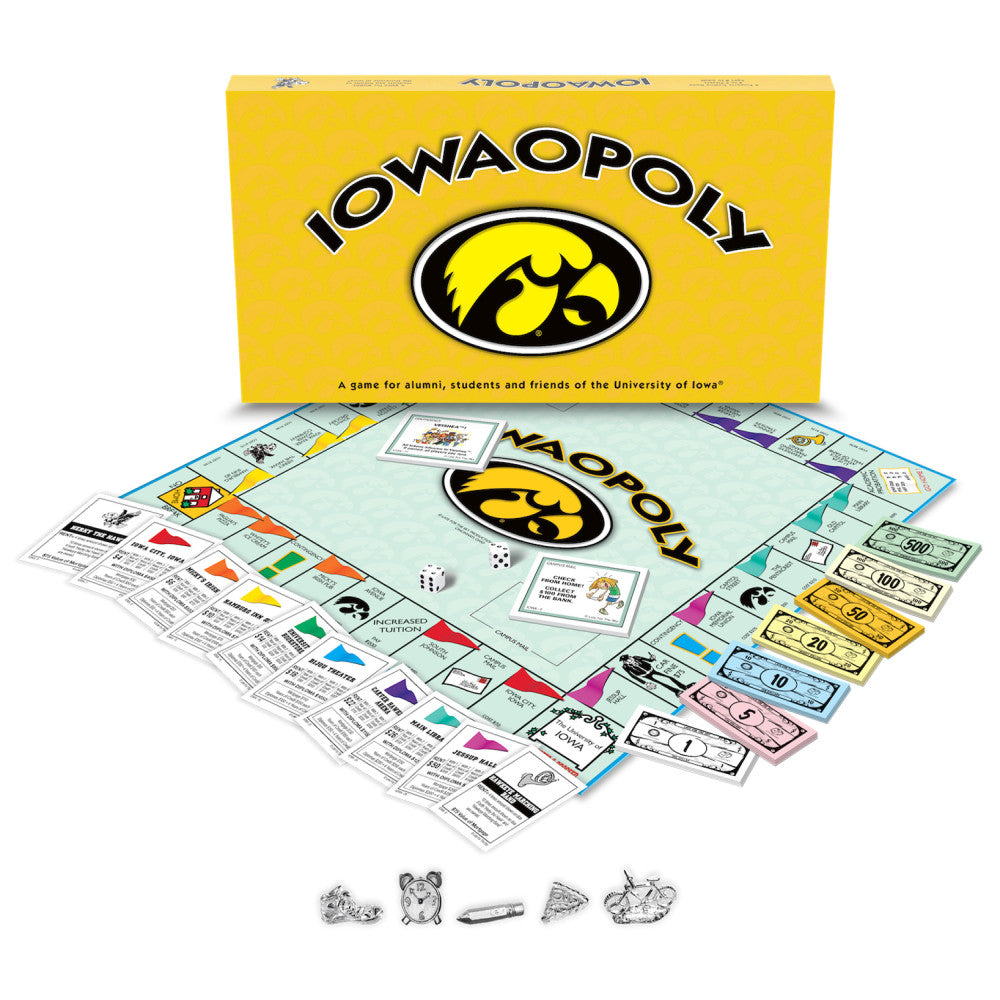 University of Iowa IOWAOPOLY Board Game