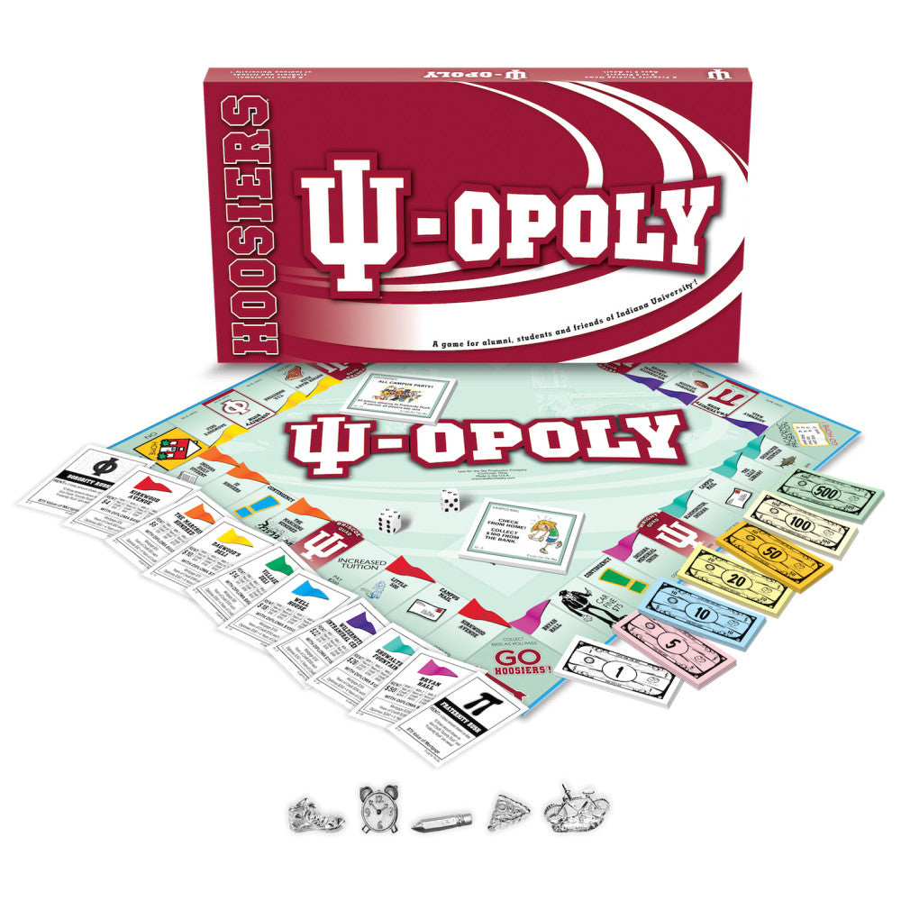 IUOPOLY Indiana University Themed Board Game