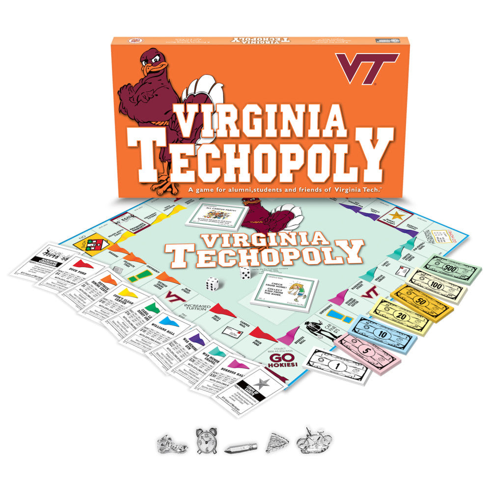 Virginia Tech Hokies VA.TECHOPOLY Board Game