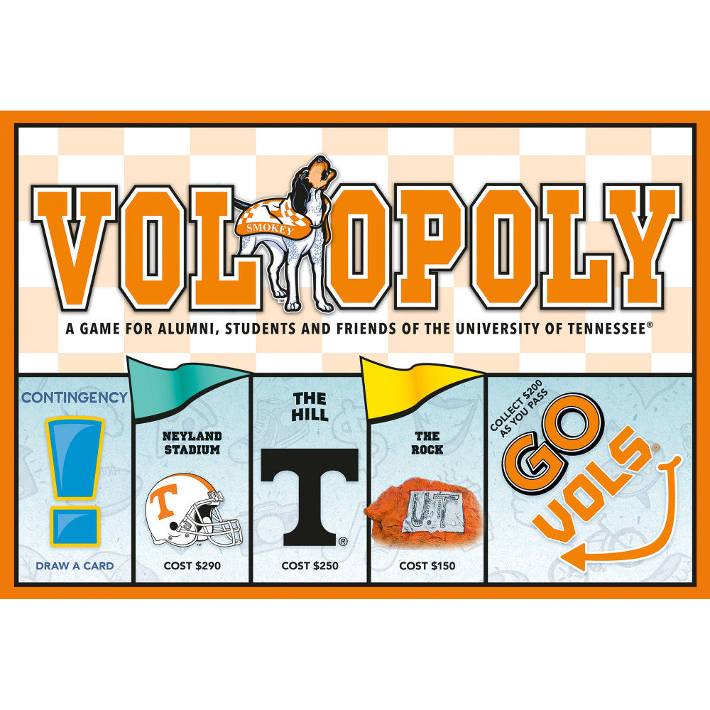 University of Tennessee Vol-Opoly Board Game