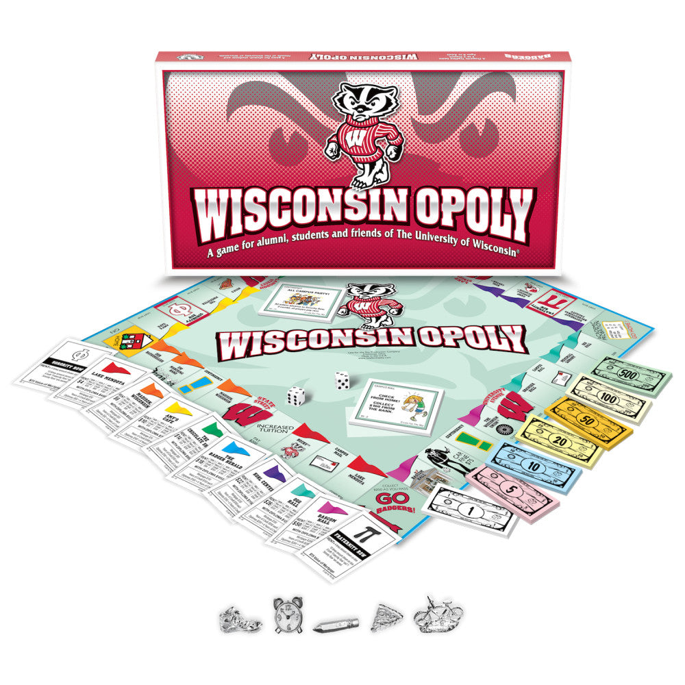 University of Wisconsin WISCONSINOPOLY Board Game