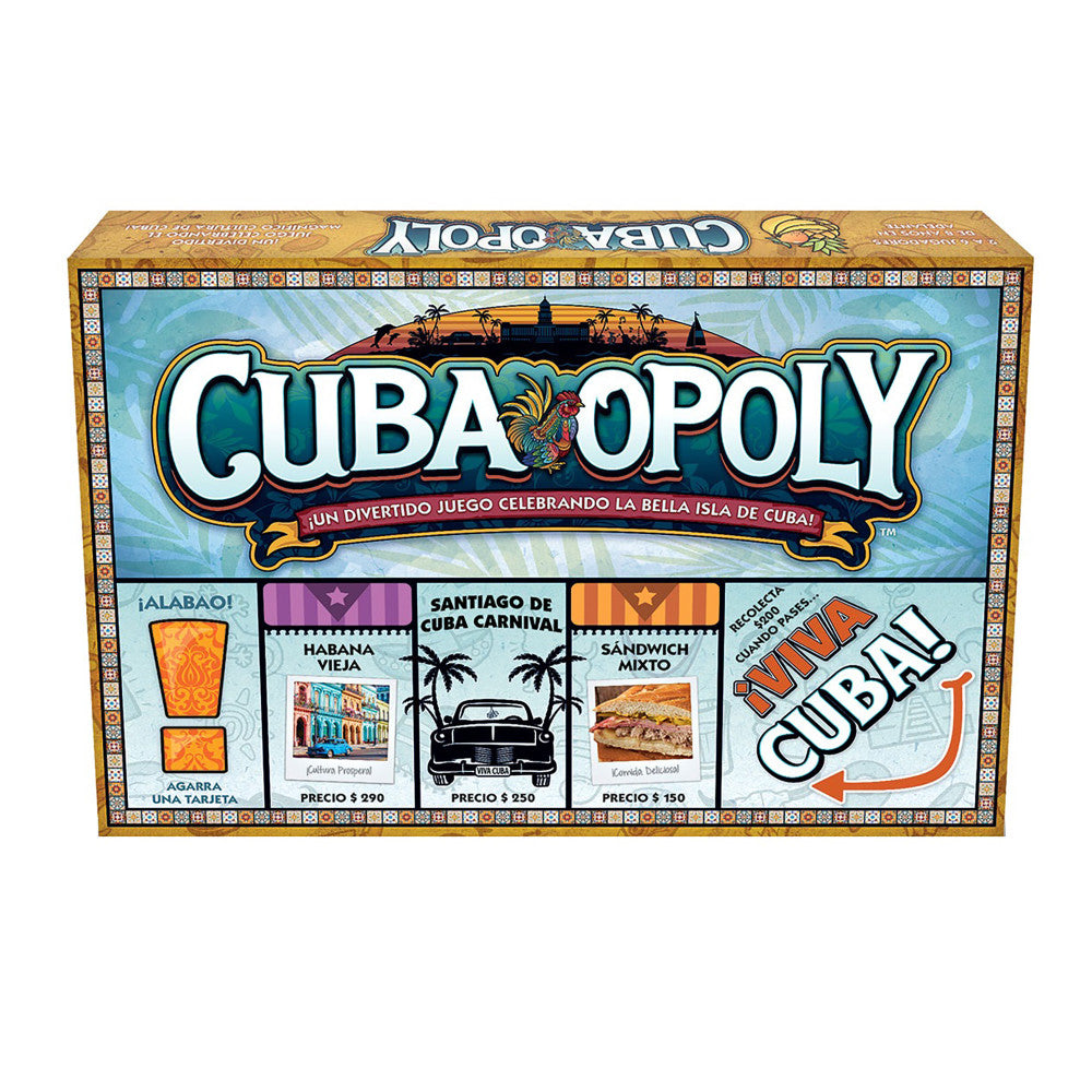 Cuba-Opoly Cultural Adventure Board Game by Late For The Sky