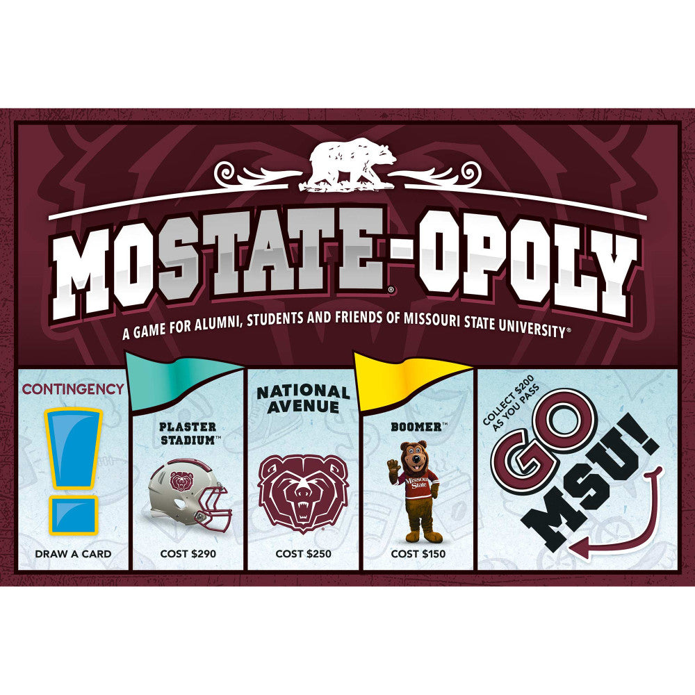 Missouri State University Mo State-Opoly Board Game