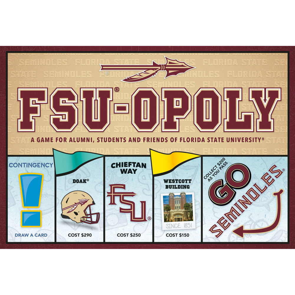 FSU-Opoly Florida State University Edition Board Game