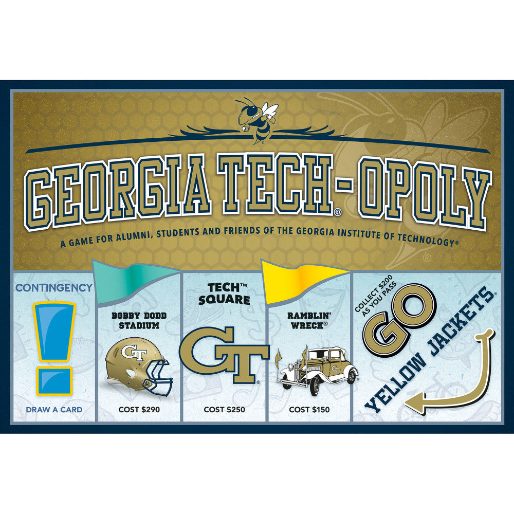 Georgia Tech-Opoly Themed Monopoly-Style Board Game