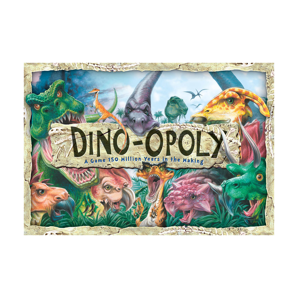 Dino-opoly Prehistoric Dinosaur-Themed Board Game