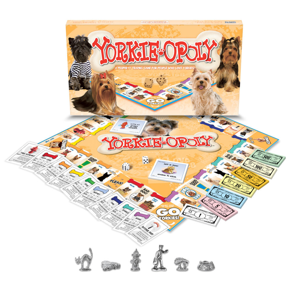 Yorkshire Terrier Yorkie-Opoly Board Game