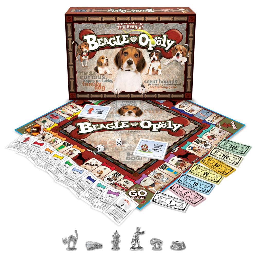 Beagle-Opoly Family Board Game